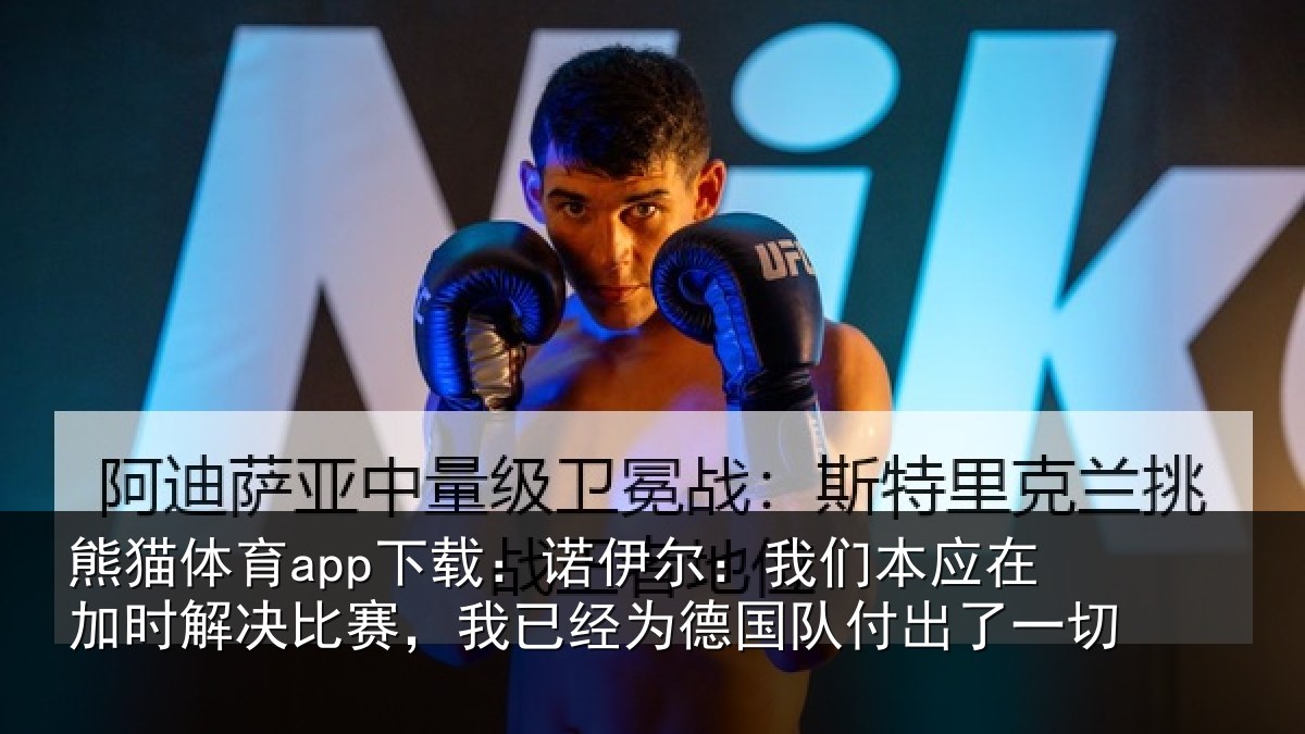 熊猫体育app下载:诺伊尔:我们本应在加时解决比赛,我已经为德国队付出了一切